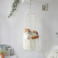Load image into Gallery viewer, Boho Hanging Cat Bed | The Aura Swing