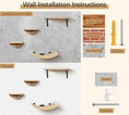 Load image into Gallery viewer, Luxurious removable memory foam cushion on MeowShelf Crescent floating bed.