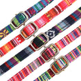 Load image into Gallery viewer, breakaway safety buckles on woven cat collars the charm