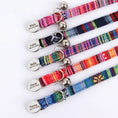 Load image into Gallery viewer, engraved name tags on personalized cat collars the charm lineup