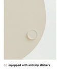 Load image into Gallery viewer, Dimensions guide for MeowShelf Aura elevated magnetic ceramic cat bowl.