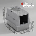 Load image into Gallery viewer, Seamless integration into modern homes with MeowShelf Nomi aesthetic litter box.