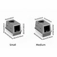 Load image into Gallery viewer, Medical-grade rust-proof steel base of MeowShelf Nomi premium litter box.