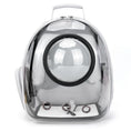Load image into Gallery viewer, Front transparent shell view of MeowShelf Panorama premium cat carrier.