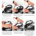 Load image into Gallery viewer, Cat looking out from MeowShelf Panorama ergonomic bubble travel backpack.