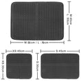 Load image into Gallery viewer, Easy to clean waterproof design of MeowShelf Tidy Step litter trapper mat.