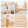 Load image into Gallery viewer, close-up-the-highline-cat-bridge-rope-knots-slats-wall-plate