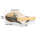 Load image into Gallery viewer, Skywalk vertical scratch perch post — wall-mounted cat scratcher component for modular cat system