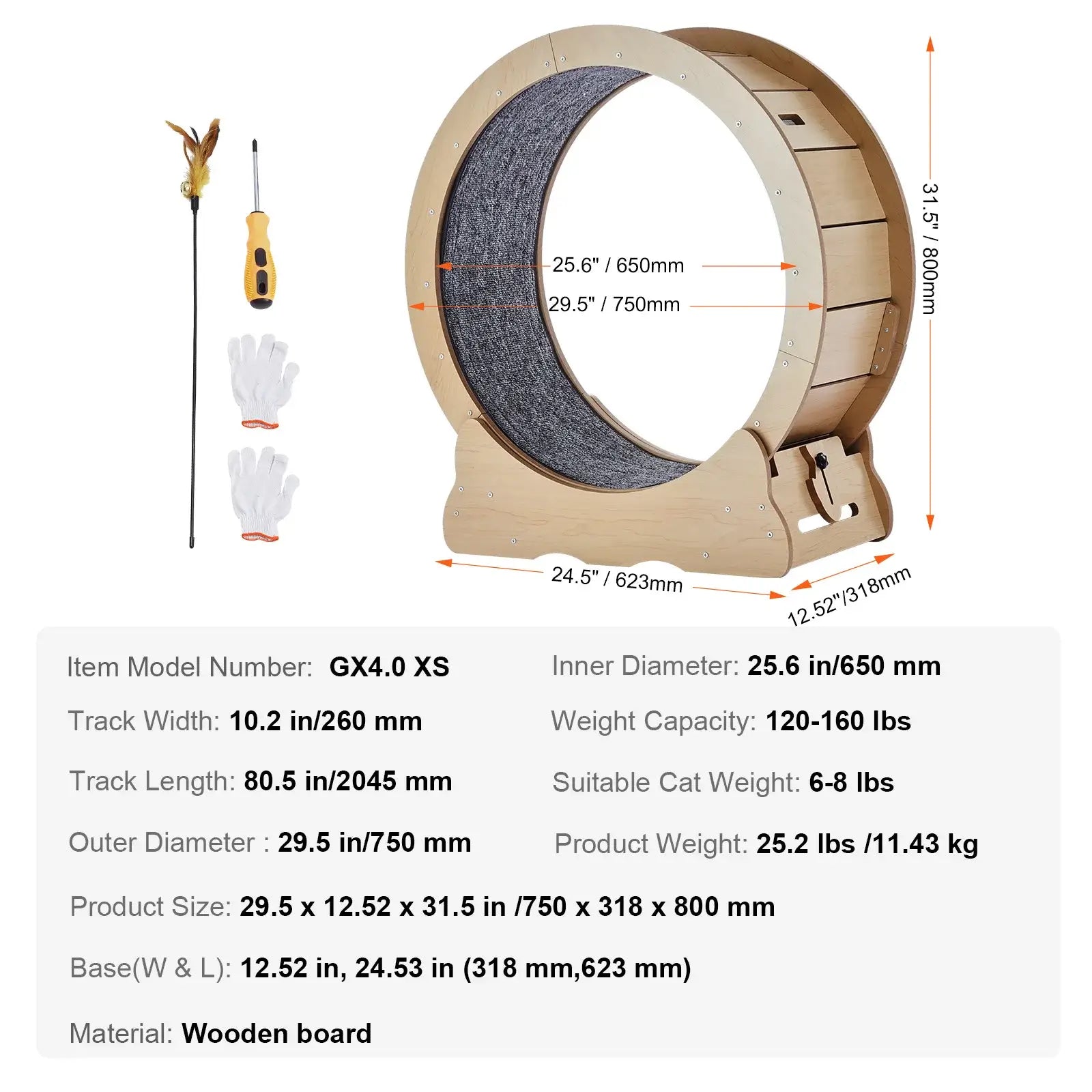 cat-exercise-wheel-size-chart-xs-m-xl-xxl-all-variants-specs