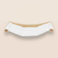 Load image into Gallery viewer, fold-flat-wall-mounted-cat-hammock-origami-angled-product-view
