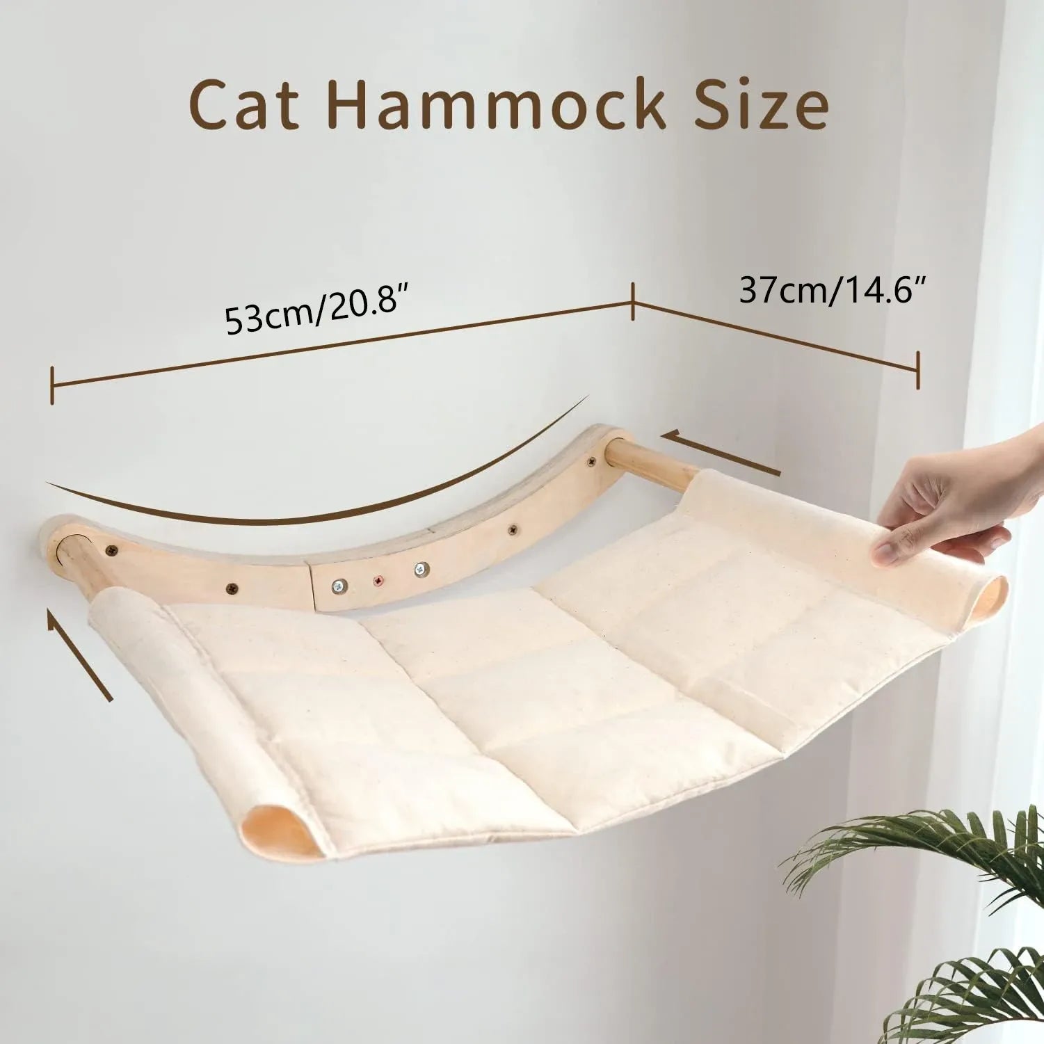 wall-mounted-cat-hammock-origami-dimensions-53cm-37cm-guide