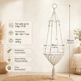 woven-basket-macrame-cat-hammock-aura-swing-medium-30cm-size-guide