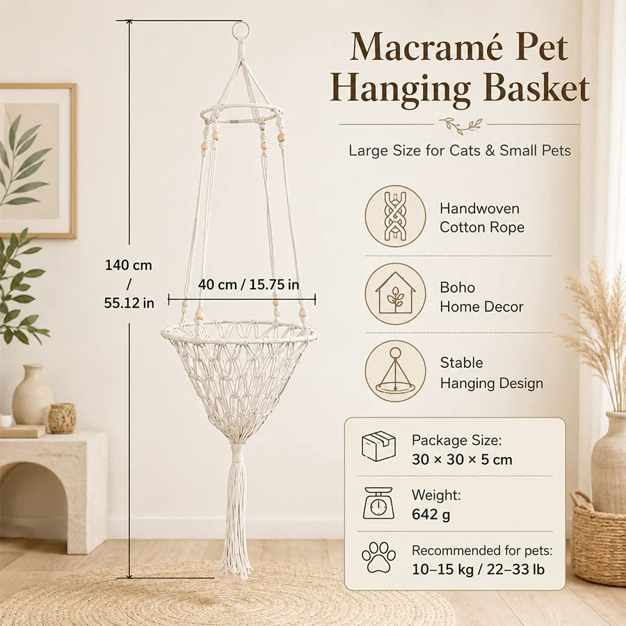 woven-basket-macrame-cat-hammock-aura-swing-large-40cm-size-guide