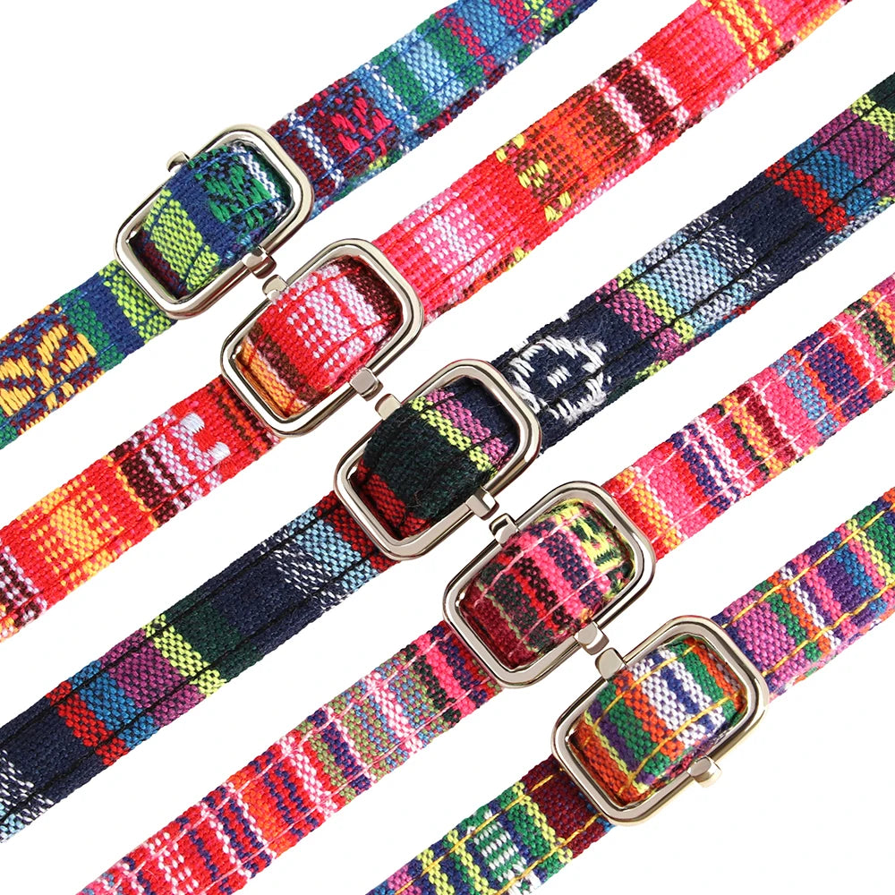 breakaway safety buckles on woven cat collars the charm
