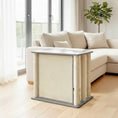 Load image into Gallery viewer, sisal panel garrison side sofa table right corner
