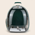Load image into Gallery viewer, MeowShelf Panorama clear bubble cat backpack space capsule carrier.
