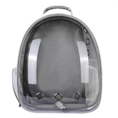 Side pocket detail for water bottle on MeowShelf Panorama cat backpack.