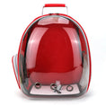 Load image into Gallery viewer, Breathable back panel mesh on MeowShelf Panorama ergonomic cat backpack.
