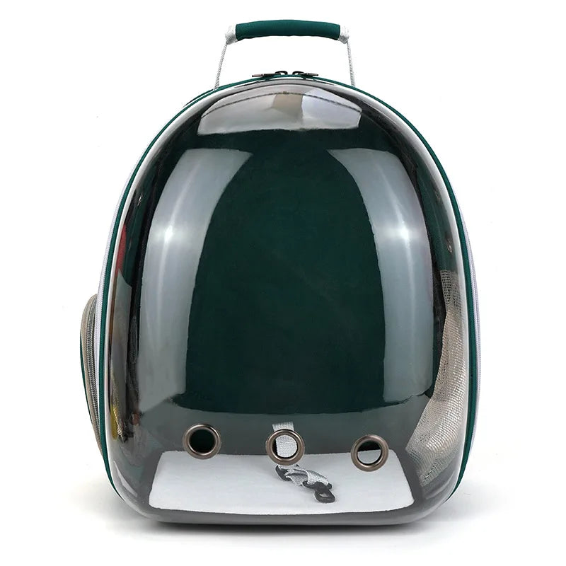 Clear Bubble Cat Backpack | Panorama