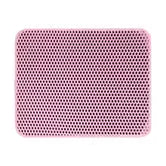 MeowShelf Tidy Step mat capturing loose granules from cat paws effectively.