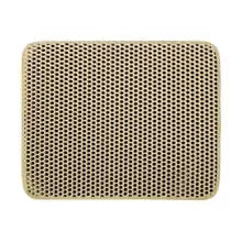 Flexible EVA material of MeowShelf Tidy Step double-layer litter mat.