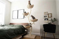 Load image into Gallery viewer, Lotus Tower 2 in Japandi Rattan, side view of the flower basket design, a flower design cat tree and decor.
