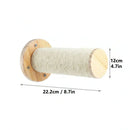 Skywalk wall-mounted sisal cat scratching post — modular cat wall scratcher component